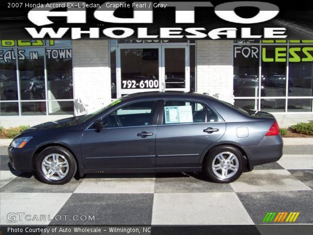 2007 Honda Accord EX-L Sedan in Graphite Pearl