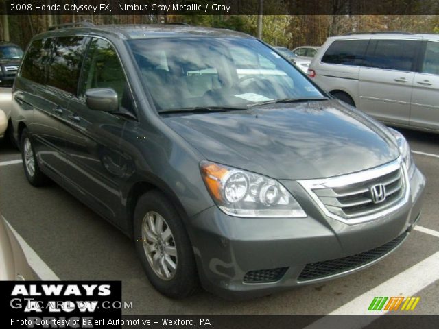 2008 Honda Odyssey EX in Nimbus Gray Metallic
