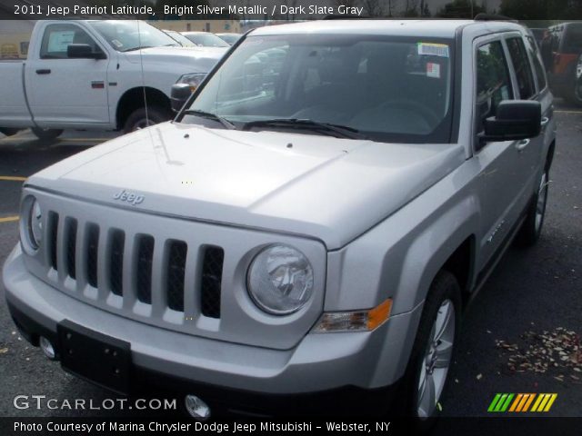 2011 Jeep Patriot Latitude in Bright Silver Metallic