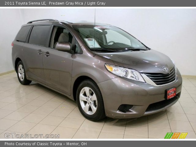 2011 Toyota Sienna LE in Predawn Gray Mica