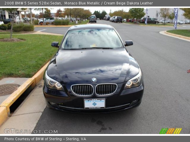 2008 BMW 5 Series 528xi Sedan in Monaco Blue Metallic