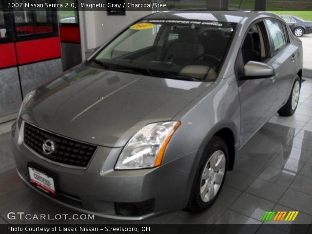 2007 Nissan Sentra 2.0 in Magnetic Gray