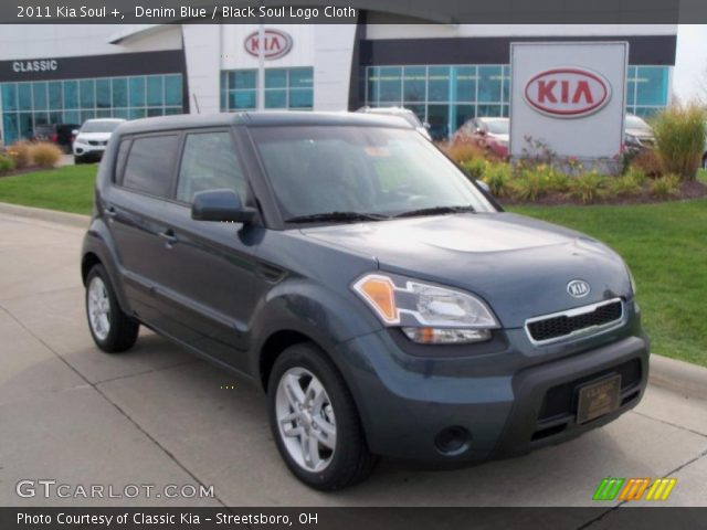 2011 Kia Soul + in Denim Blue