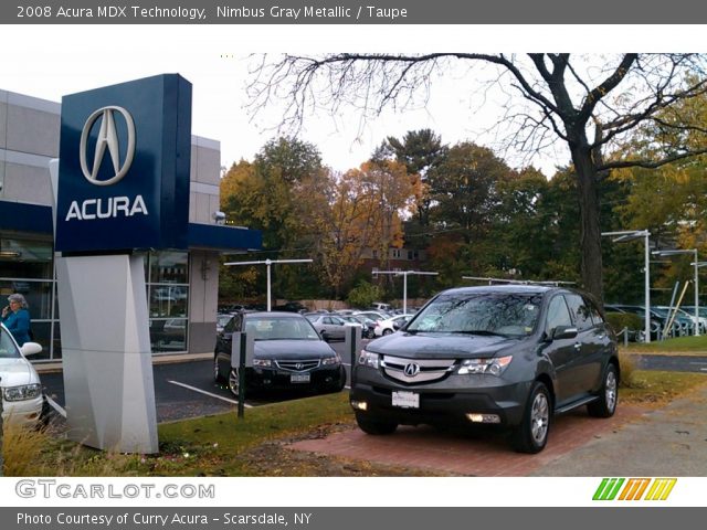 2008 Acura MDX Technology in Nimbus Gray Metallic