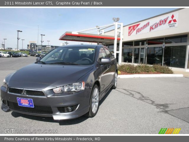 2011 Mitsubishi Lancer GTS in Graphite Gray Pearl