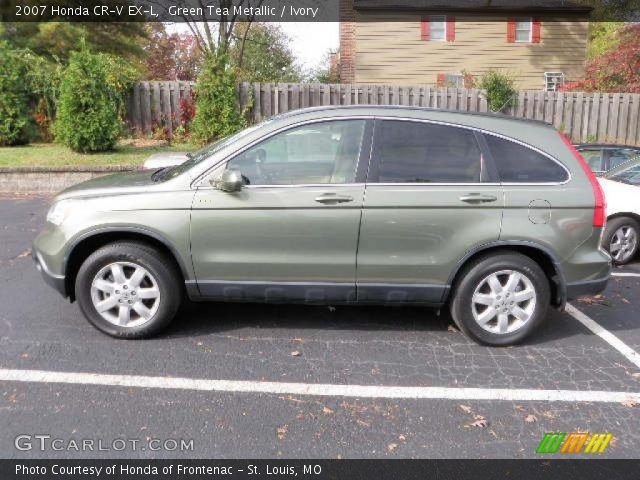 2007 Honda CR-V EX-L in Green Tea Metallic