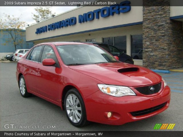 2009 Subaru Impreza 2.5 GT Sedan in Lightning Red