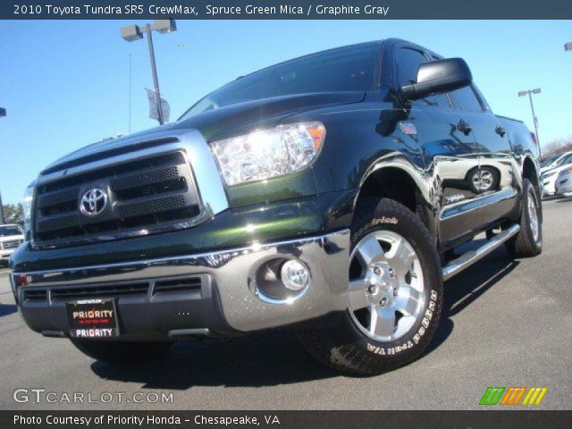 2010 Toyota Tundra SR5 CrewMax in Spruce Green Mica
