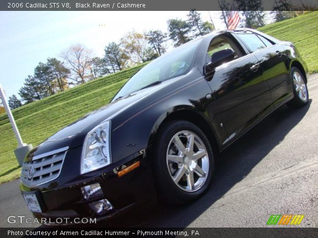 2006 Cadillac STS V8 in Black Raven