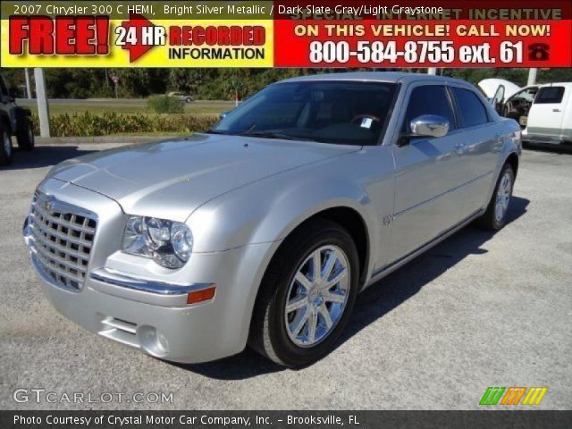 2007 Chrysler 300 C HEMI in Bright Silver Metallic
