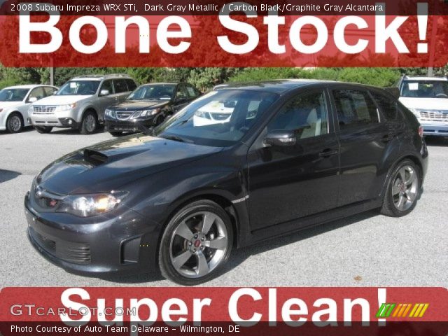 2008 Subaru Impreza WRX STi in Dark Gray Metallic