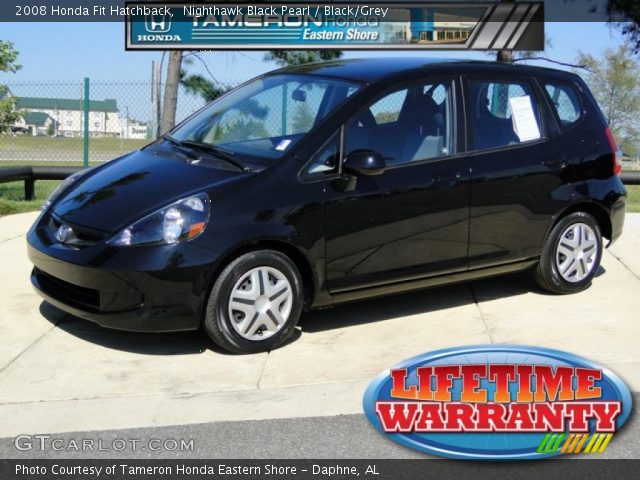 2008 Honda Fit Hatchback in Nighthawk Black Pearl