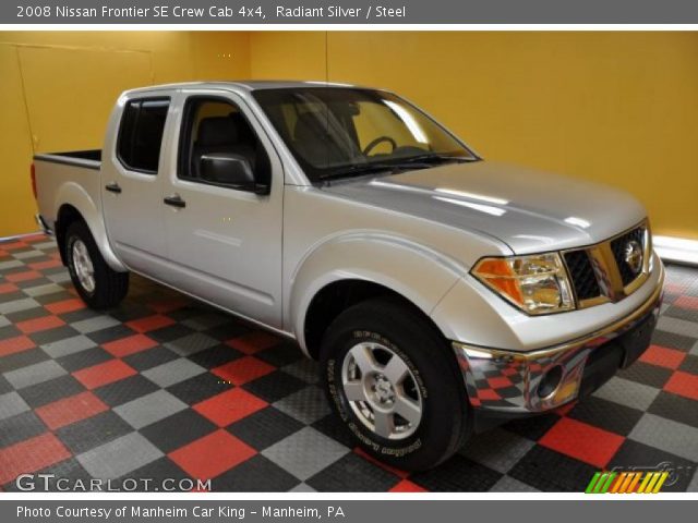2008 Nissan Frontier SE Crew Cab 4x4 in Radiant Silver