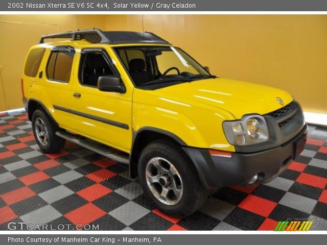 Yellow 2002 nissan xterra #8