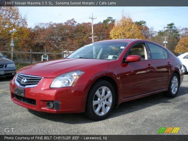 2007 Nissan Maxima 3.5 SL in Sonoma Sunset Metallic