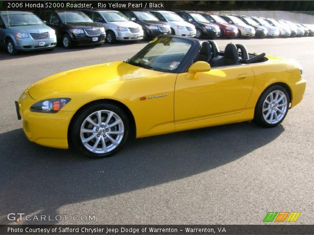 2006 Honda S2000. Rio Yellow Pearl 2006 Honda