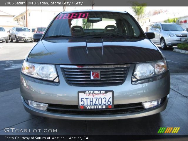 2006 Saturn ION 3 Sedan in Storm Gray