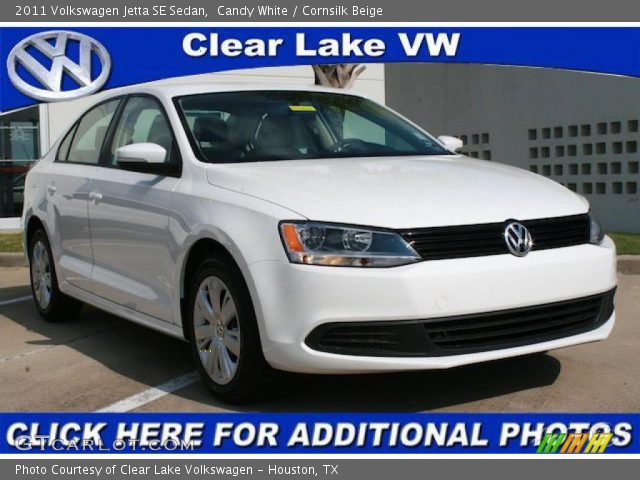 2011 Volkswagen Jetta SE Sedan in Candy White