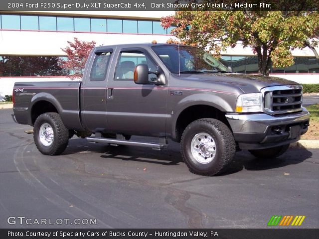 2004 Ford F250 Super Duty XLT SuperCab 4x4 in Dark Shadow Grey Metallic