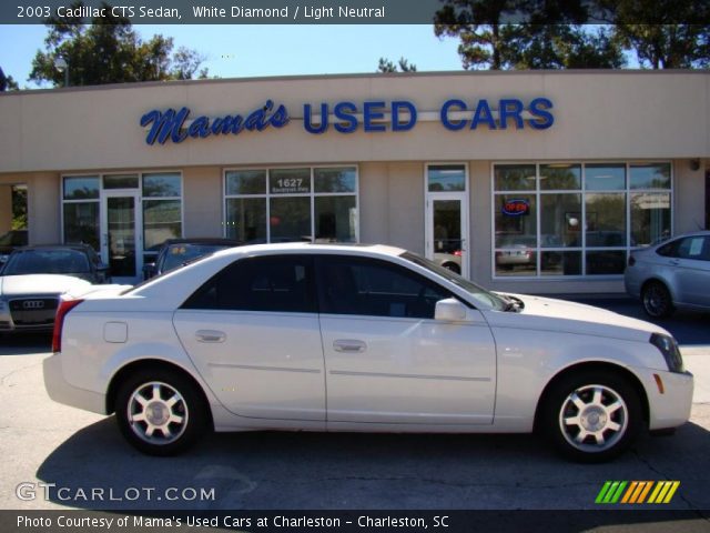 2003 Cadillac CTS Sedan in White Diamond