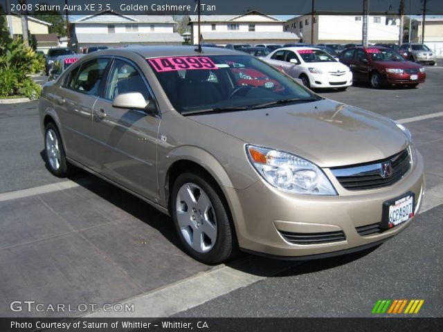 2008 Saturn Aura XE 3.5 in Golden Cashmere