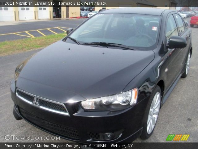 2011 Mitsubishi Lancer GTS in Tarmac Black Pearl