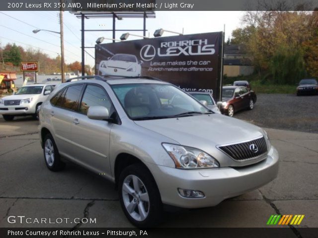 2007 Lexus RX 350 AWD in Millennium Silver Metallic