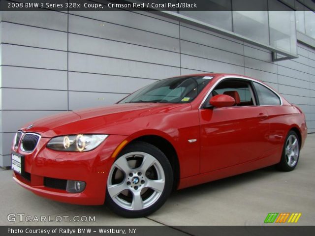 2008 BMW 3 Series 328xi Coupe in Crimson Red