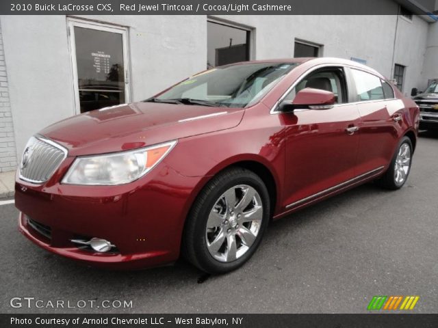 2010 Buick LaCrosse CXS in Red Jewel Tintcoat