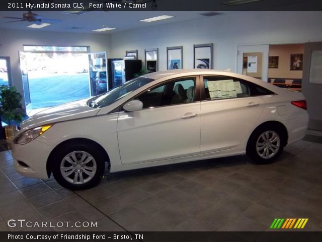 2011 Hyundai Sonata GLS in Pearl White