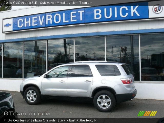 2010 GMC Acadia SLE in Quicksilver Metallic