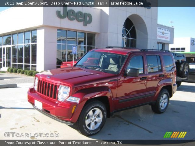 2011 Jeep Liberty Sport in Deep Cherry Red Crystal Pearl