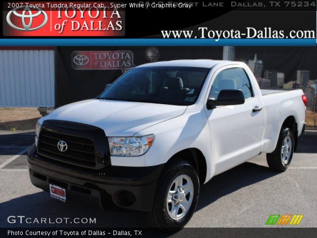 2007 Toyota Tundra Regular Cab in Super White