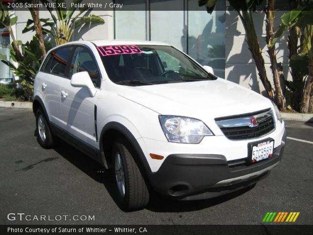 2008 Saturn VUE XE in Polar White