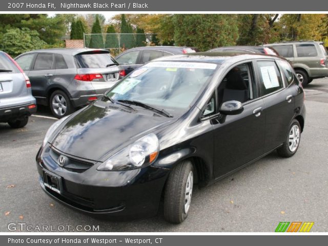 2007 Honda Fit  in Nighthawk Black Pearl