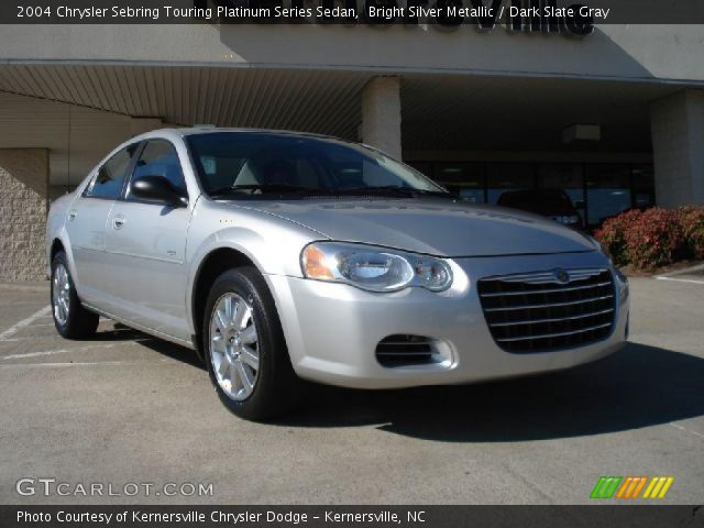 2004 Chrysler Sebring Touring Platinum Series Sedan in Bright Silver Metallic