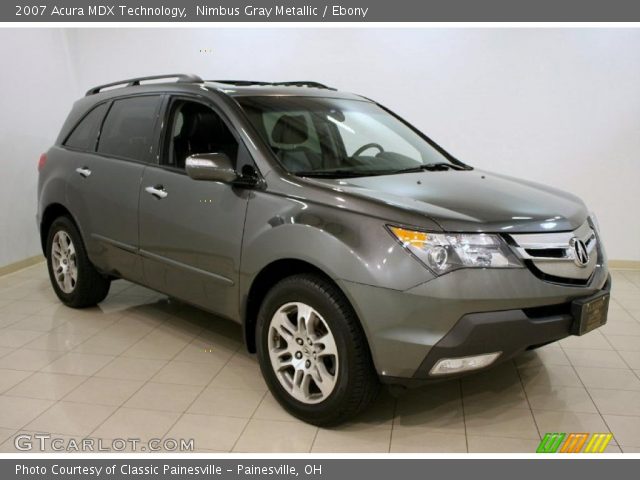 2007 Acura MDX Technology in Nimbus Gray Metallic