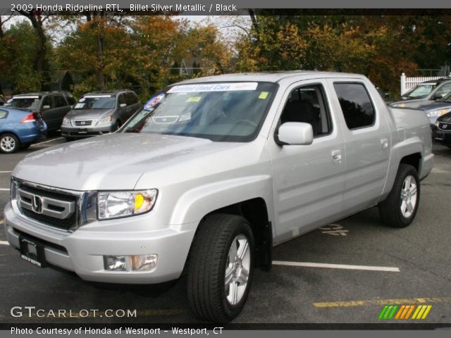 2009 Honda Ridgeline RTL in Billet Silver Metallic