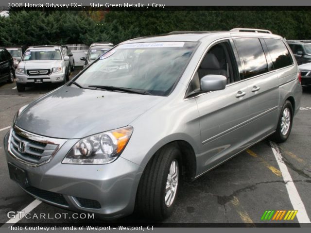 2008 Honda Odyssey EX-L in Slate Green Metallic
