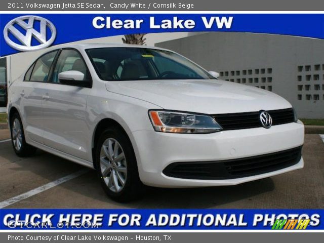 2011 Volkswagen Jetta SE Sedan in Candy White