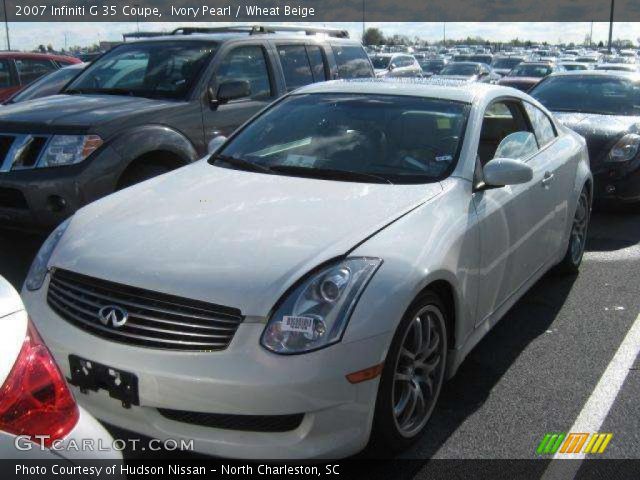 2007 Infiniti G 35 Coupe in Ivory Pearl