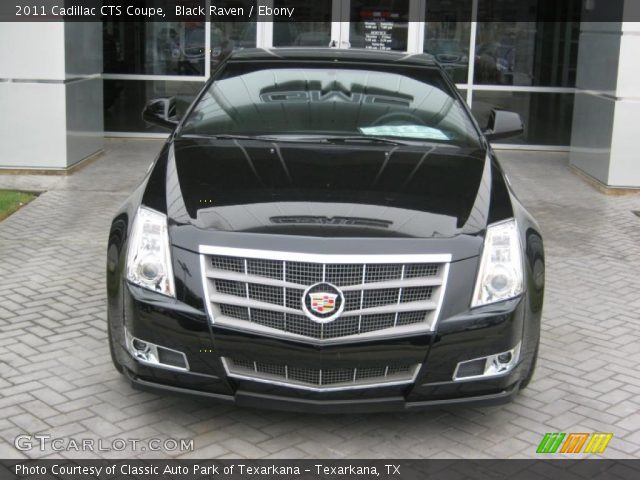 Cadillac Cts Coupe 2011 Black. Black Raven 2011 Cadillac CTS
