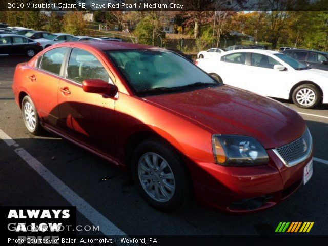 2010 Mitsubishi Galant FE in Rave Red Pearl