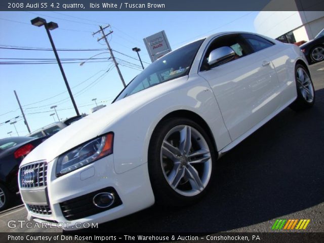 2008 Audi S5 4.2 quattro in Ibis White