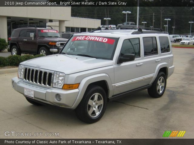 2010 Jeep Commander Sport in Bright Silver Metallic