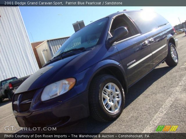 2001 Dodge Grand Caravan Sport in Patriot Blue Pearlcoat