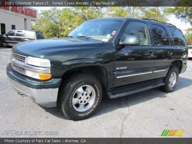 2001 Chevrolet Tahoe LT in Forest Green Metallic