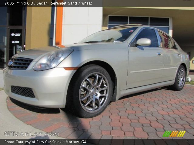2005 Infiniti G 35 Sedan in Serengeti Sand
