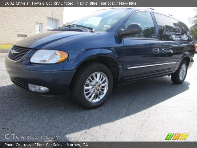 2002 Chrysler Town & Country Limited in Patriot Blue Pearlcoat