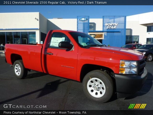 2011 Chevrolet Silverado 1500 Regular Cab in Victory Red